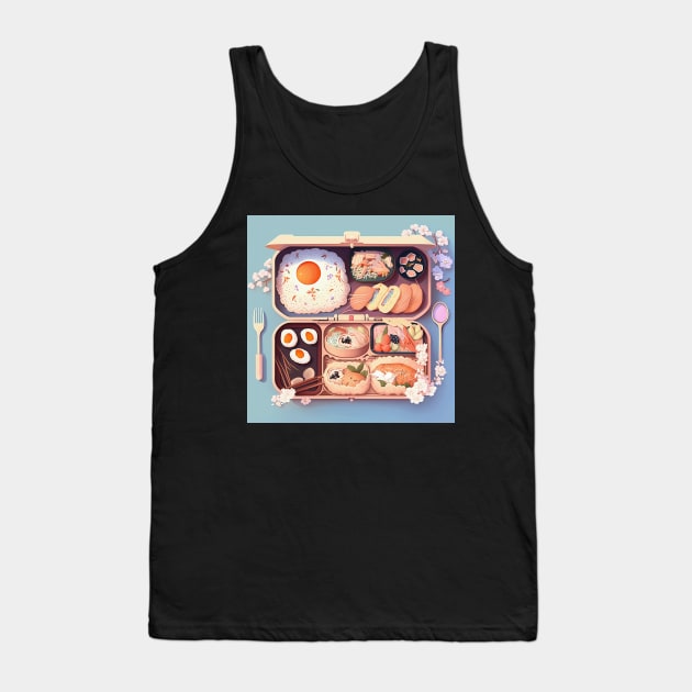 Bento box art Tank Top by geekmethat